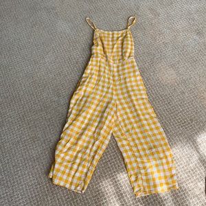 Checkered romper